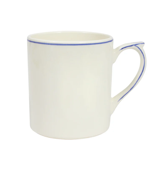 Gien Filet Blue Mug