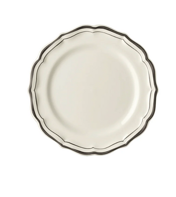 Gien Filet Taupe Salad Plate