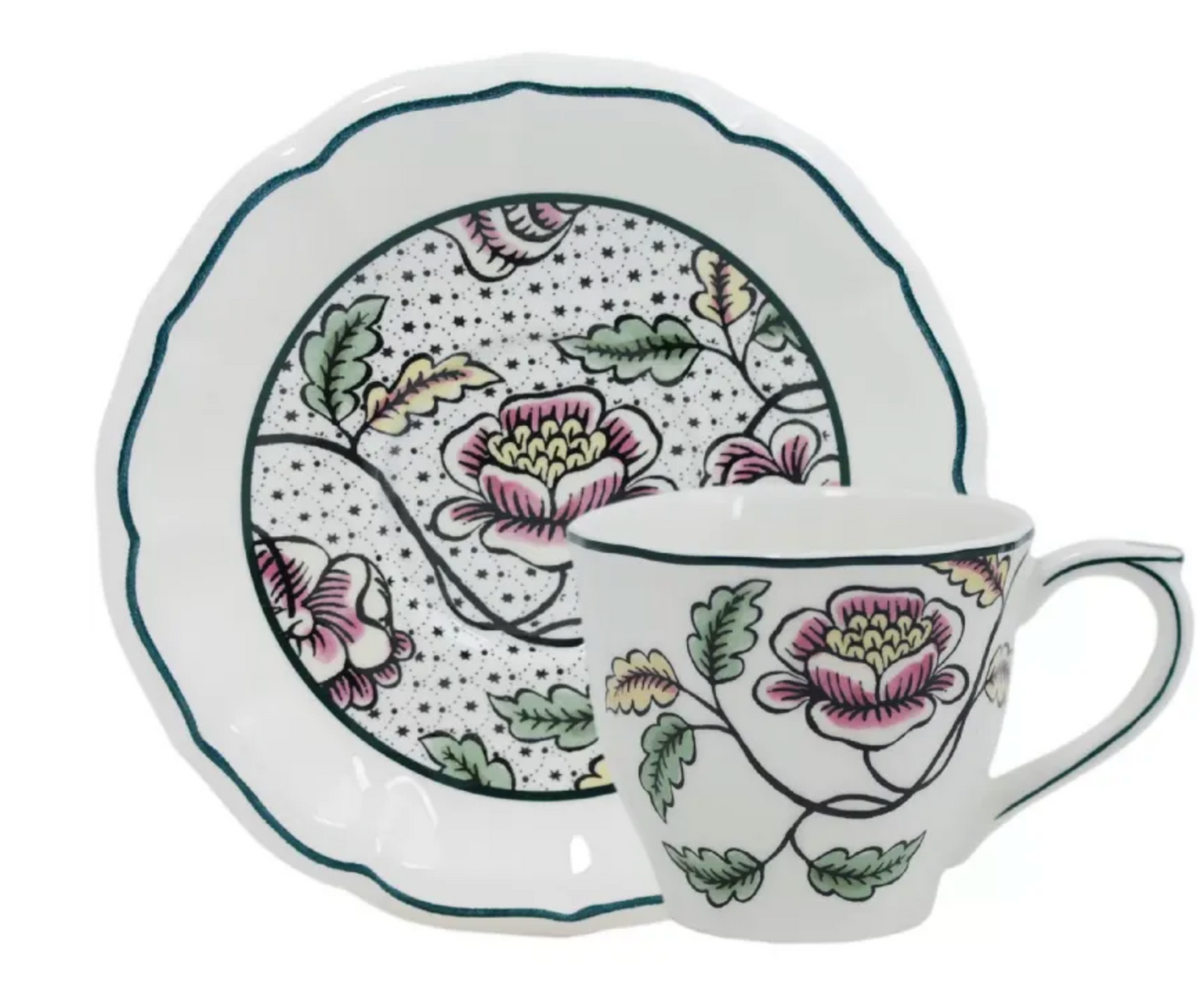 Gien Dominote Tea Cup