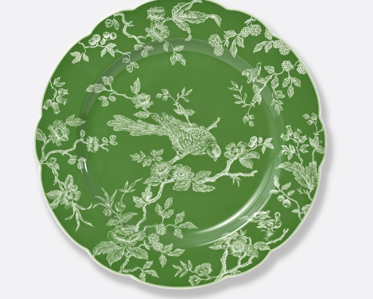 Bernardaud ALBERTINE FOND COULEUR Service plate 11.4"