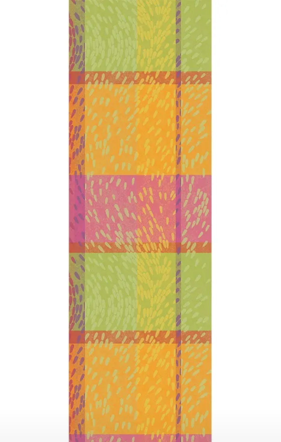 Garnier Thiebaut Mille Sources Berlingot Jacquard Tablerunner