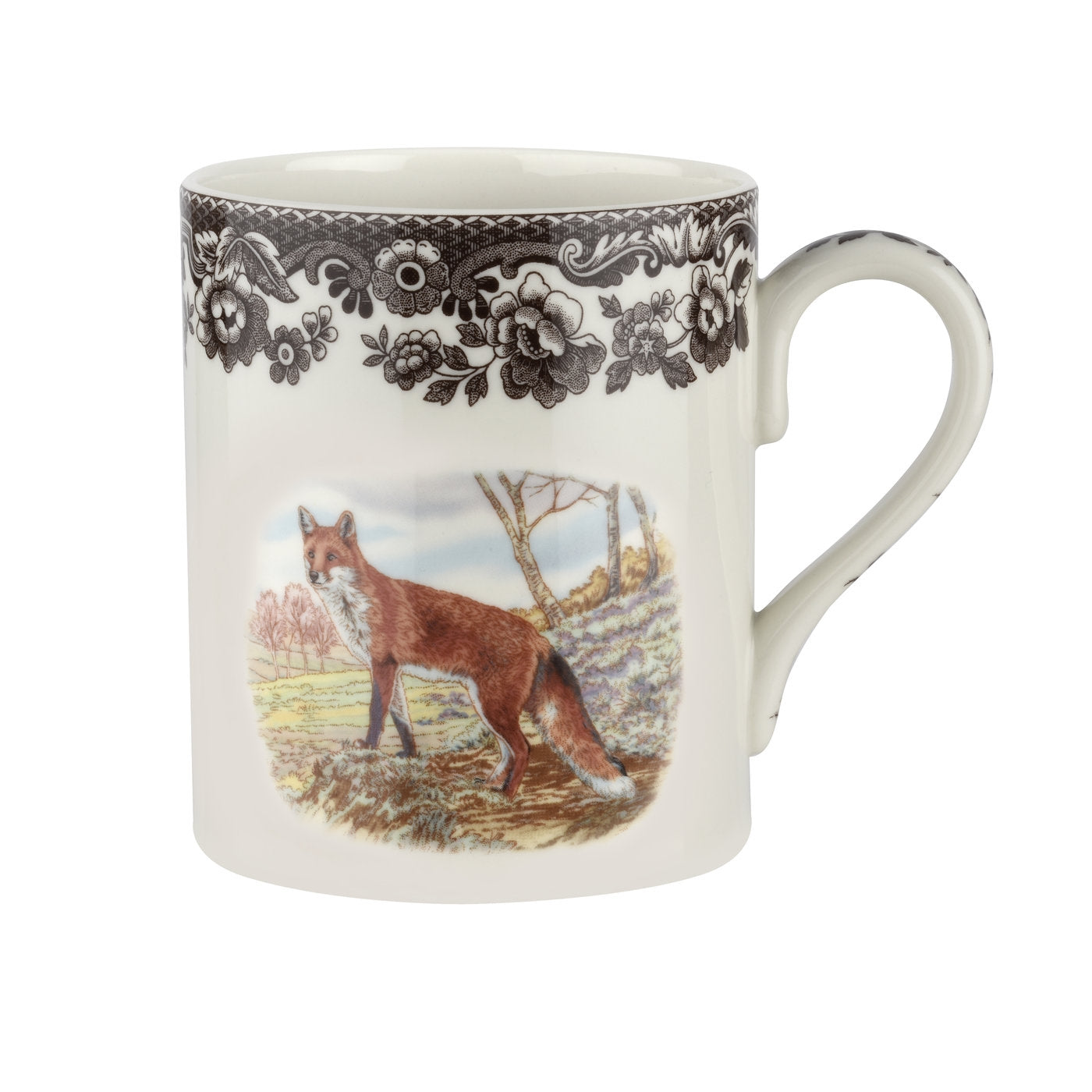 Spode Fox Mug Woodland 16 fl.oz Mug, Red Fox