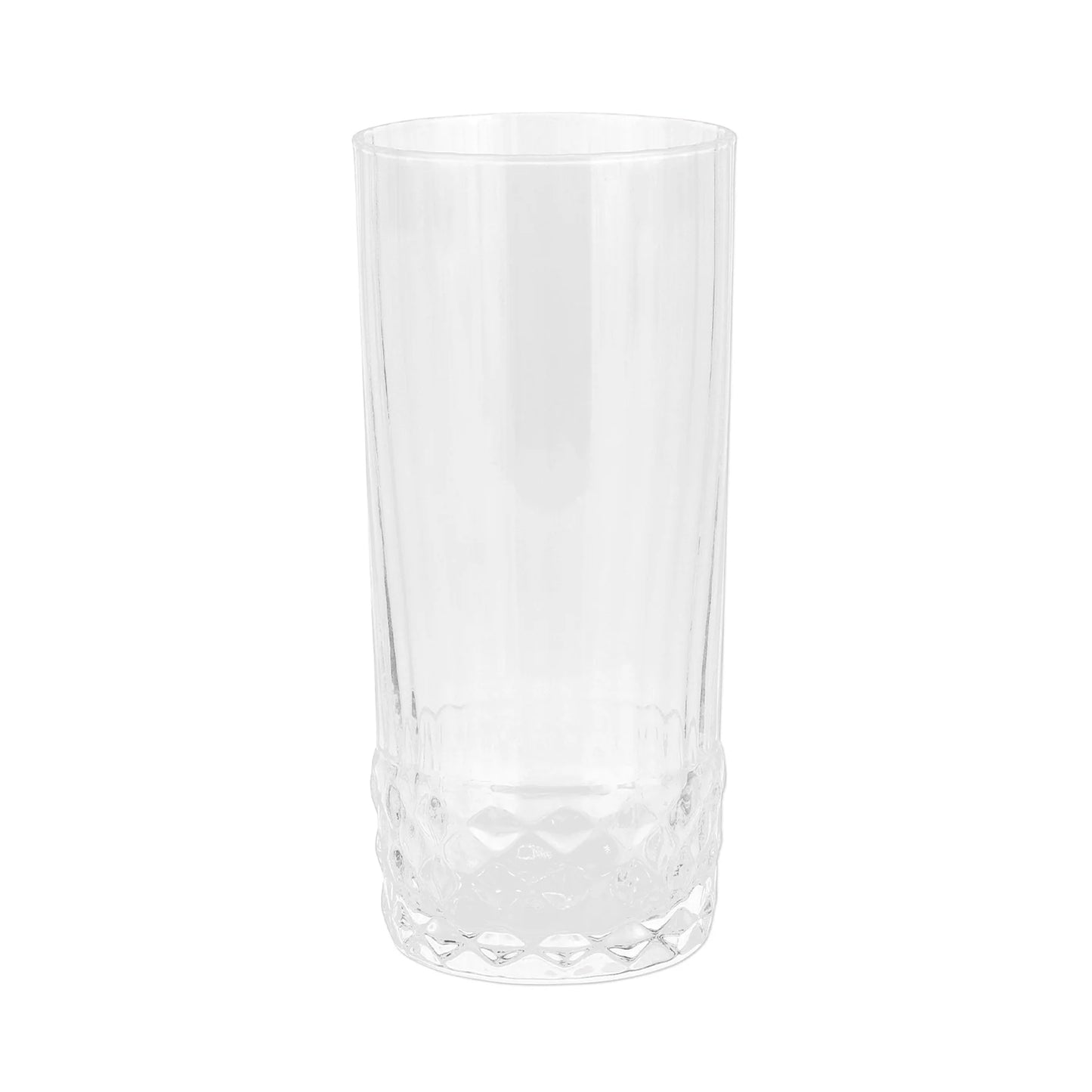 Vietri Deco Tall Tumbler - Clear