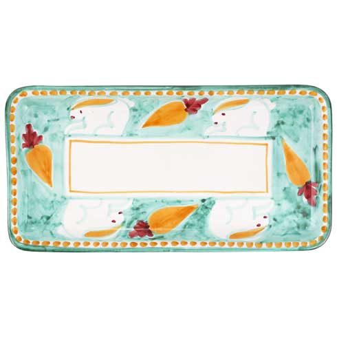 Vietri Campagna Coniglio (Bunny) Rectangular Platter