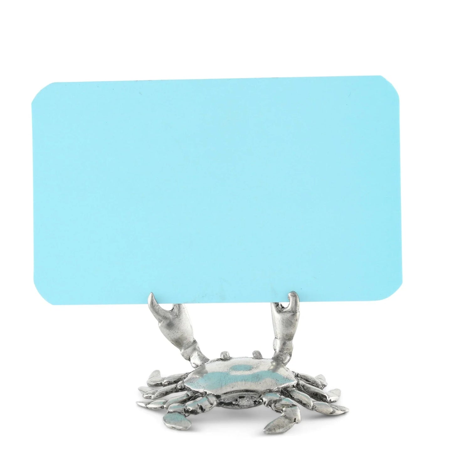 Vagabond House Pewter Crab Place Card Holder
