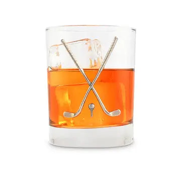 Vagabond House Golf Club Double Old Fashioned Glass