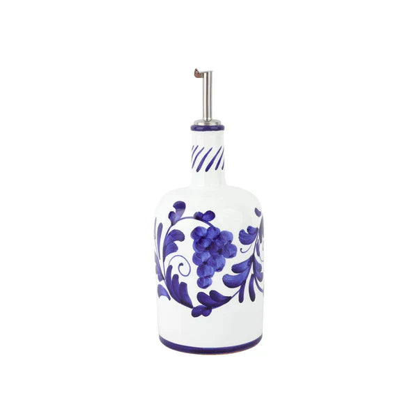 Vietri Olive Oil Arezzo Cobalt Bottle