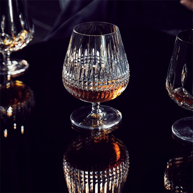 Waterford Lismore Connoisseur Diamond Brandy Balloon, 17oz, Set of 2