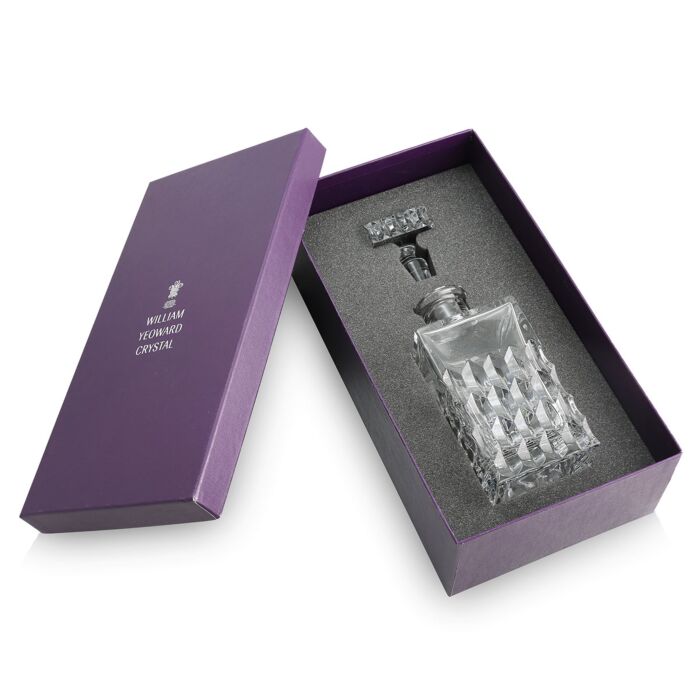 William Yeoward Merle Square Decanter Gift Boxed