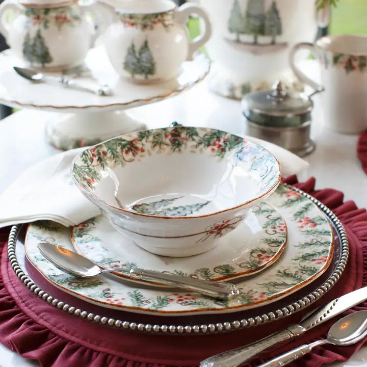 Arte Italica Natale Cereal Bowl