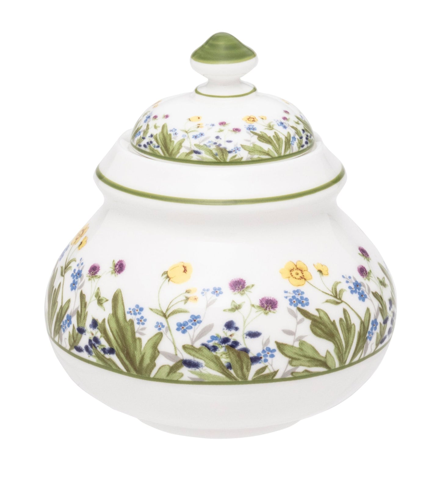 Halcyon Days Highgrove Wildflower Sugar Bowl