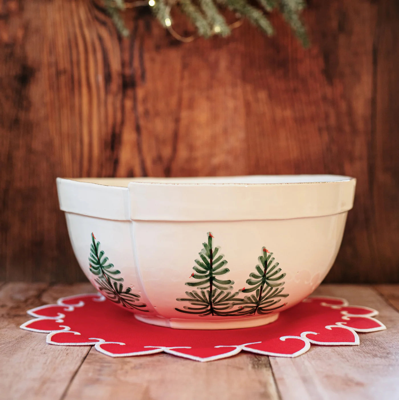 Vietri Lastra Holiday - Centerpiece