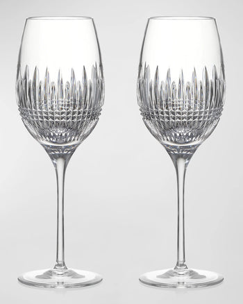 Waterford Lismore Diamond Essence White Wine Glasses, Set of 2
