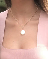 Dina Mackney Designs Necklace Set - Coin Pearl Necklace