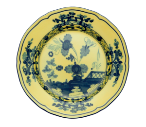 Ginori 1735 Oriente Italiano Bread Plate - Citrino (Yellow)