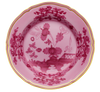 Ginori 1735 Oriente Italiano Bread Plate with Gold Trim Porpora (Mauve)