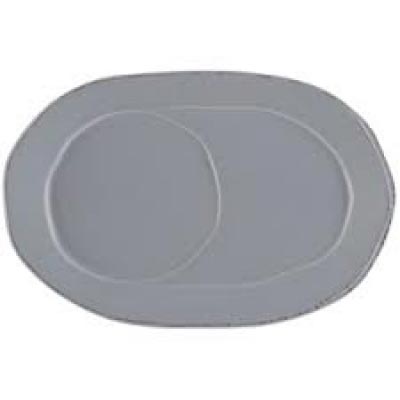 Vietri Lastra Gray - Tray Oval