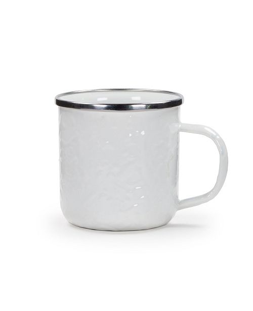 Golden Rabbit Solid White Mug