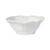 Vietri Incanto Stone Baroque White Cereal Bowl