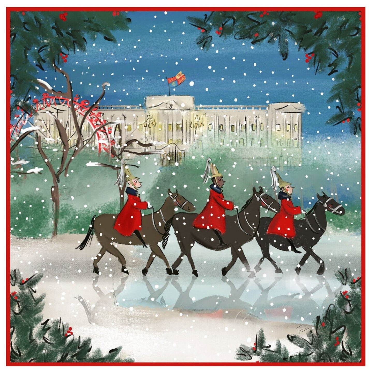 Halcyon Days Scarf - Snow Guards