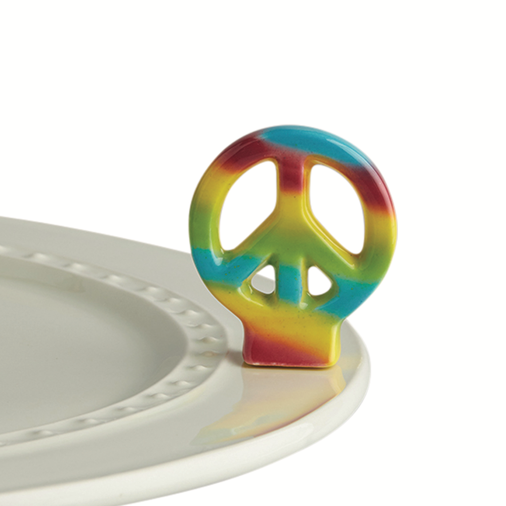 Nora Fleming Mini: Peace Out!