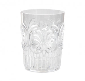 Le Cadeaux Fleur Acrylic Clear Small Tumbler