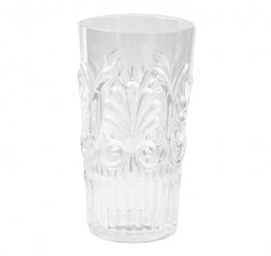 Le Cadeaux Fleur Acrylic Clear Large Tumbler