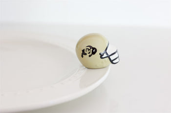 Nora Fleming Mini Collegiate Helmet: University of Colorado
