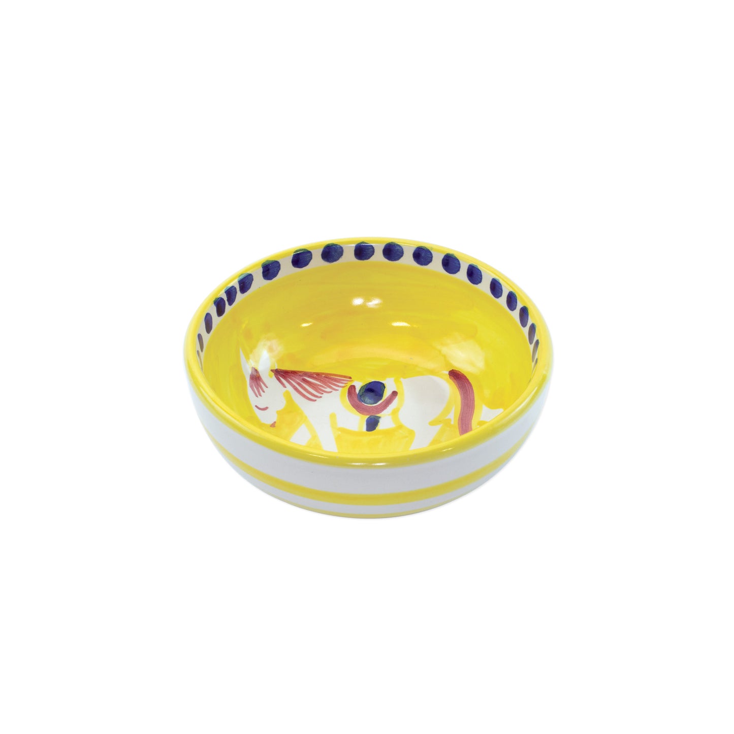 Vietri Campagna Cavallo (Horse) Olive Oil Bowl
