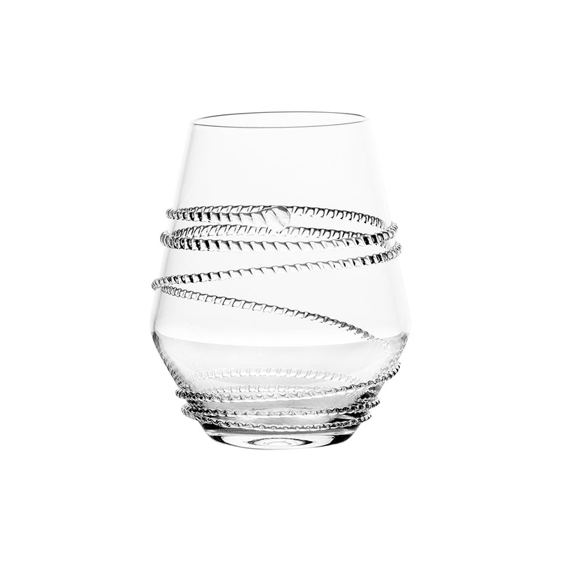 Juliska Chloe Stemless Wine Glass Coast 2 Coast Collection