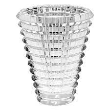 Baccarat Eye Vase - Clear Oval Small