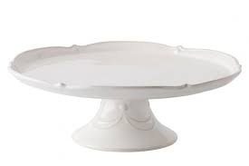 Juliska Berry & Thread Whitewash Cake Stand - 14"
