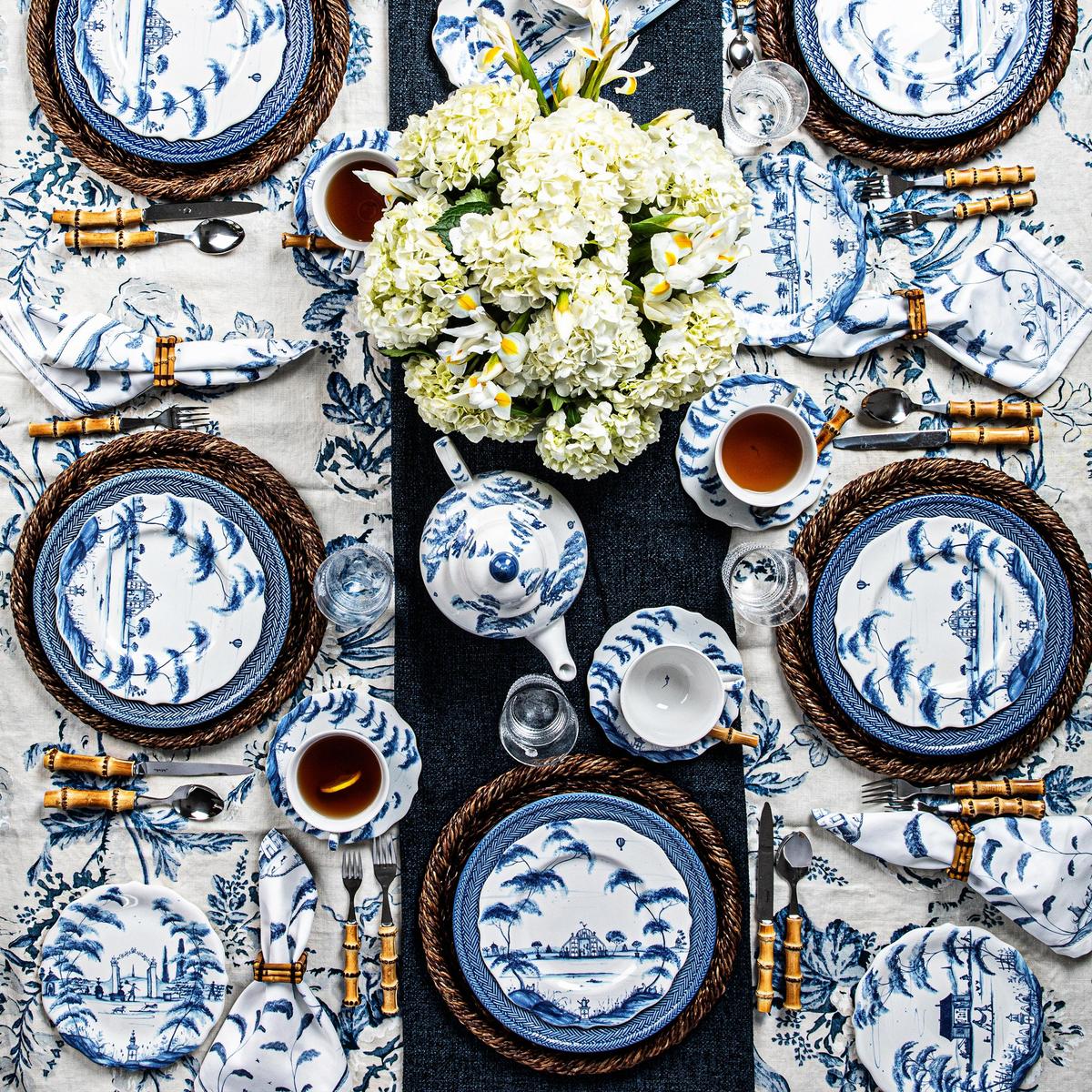 Juliska Napkin: Country Estate - Delft Blue