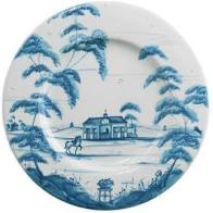 Juliska Country Estate Delft Blue Side/Cocktail Plate Stable