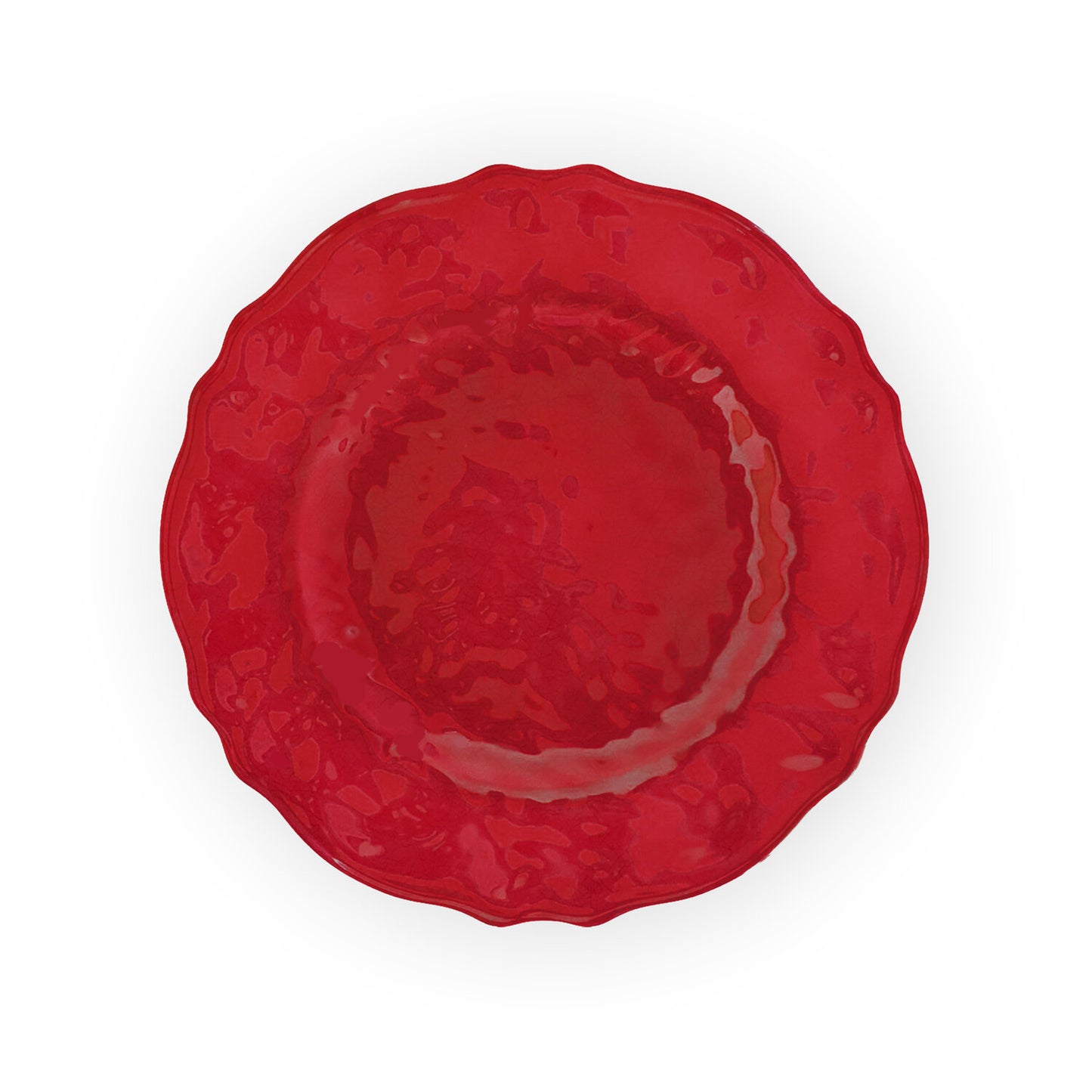Le Cadeaux GARNET SALAD PLATE Melamine