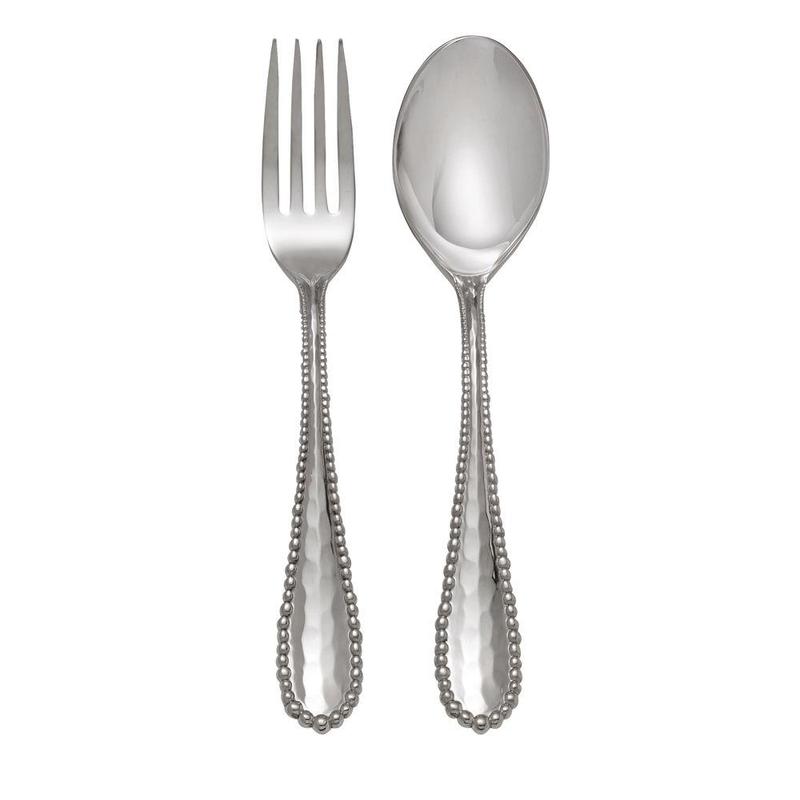 Michael Aram Flatware: Molten Serving Set in Silver