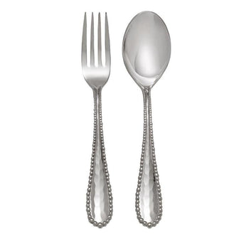 Michael Aram Flatware: Molten Serving Set in Silver