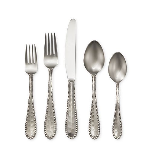 Michael Aram Flatware: Molten in Silver, 5 Piece Place Setting