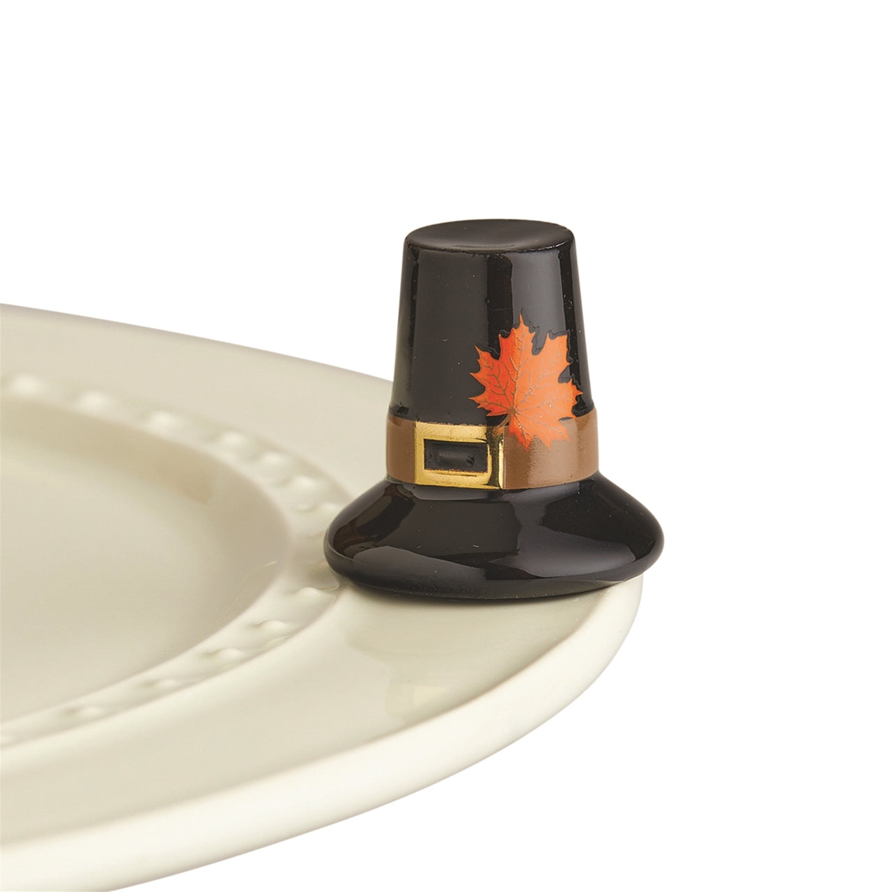 Nora Fleming Mini: We Gather Together (Pilgrim Hat)