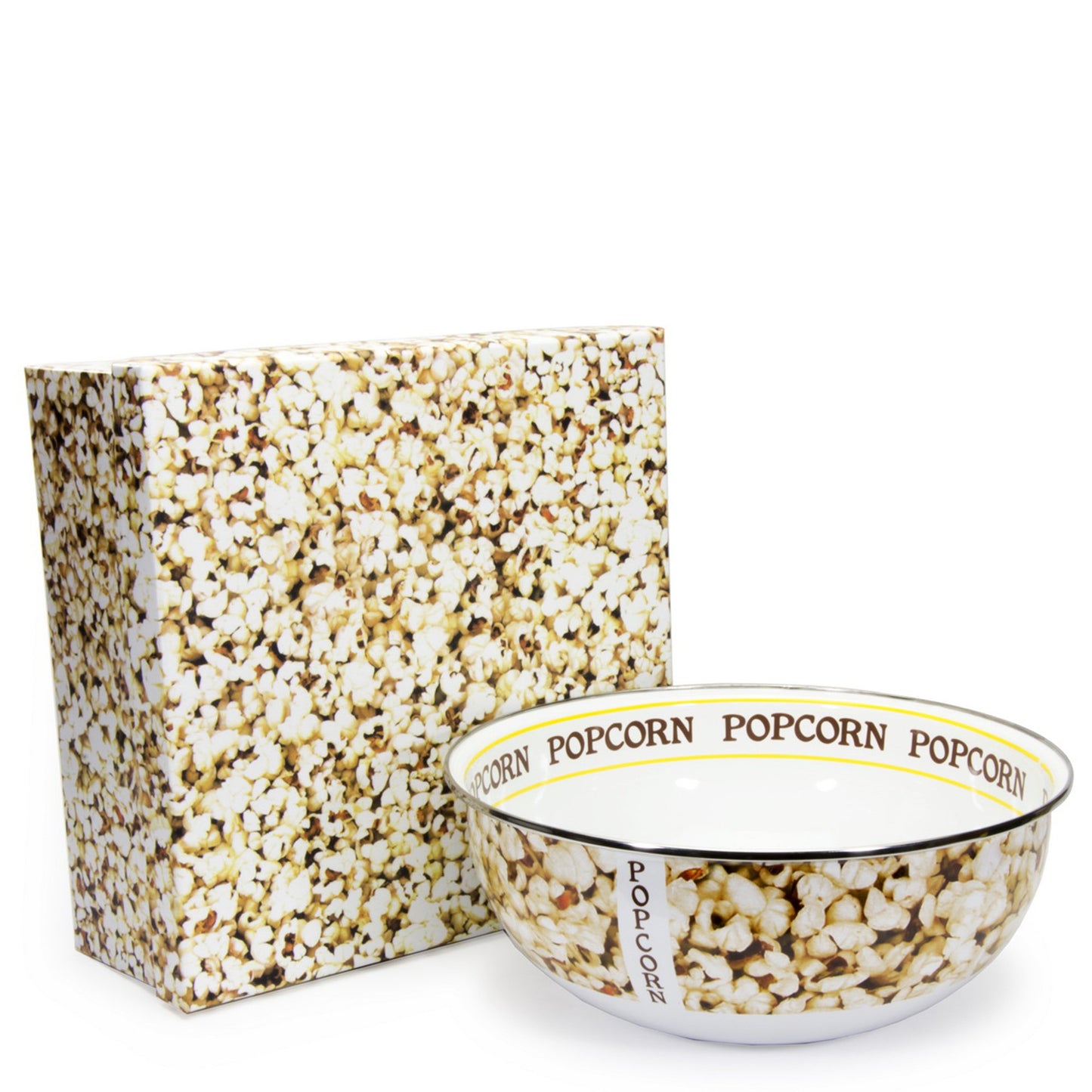 Golden Rabbit Popcorn Bowl Boxed