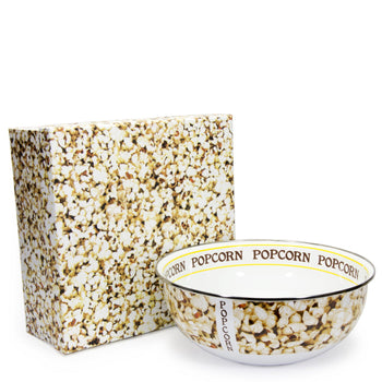 Golden Rabbit Popcorn Bowl Boxed