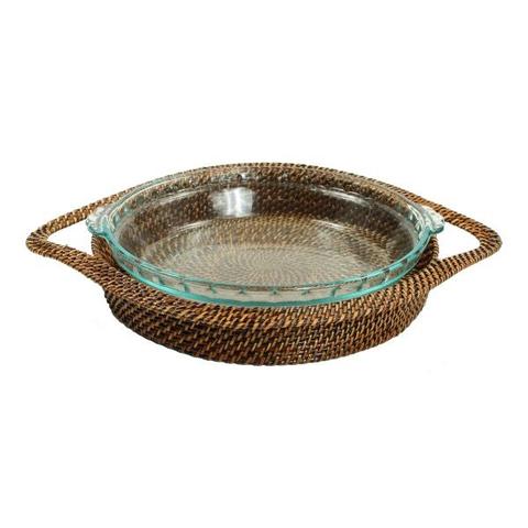 Calaisio Oval Baker 2 Quart with Pyrex Dish Small