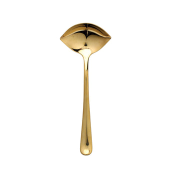 Vietri Flatware: Settimocielo Oro Sauce Ladle