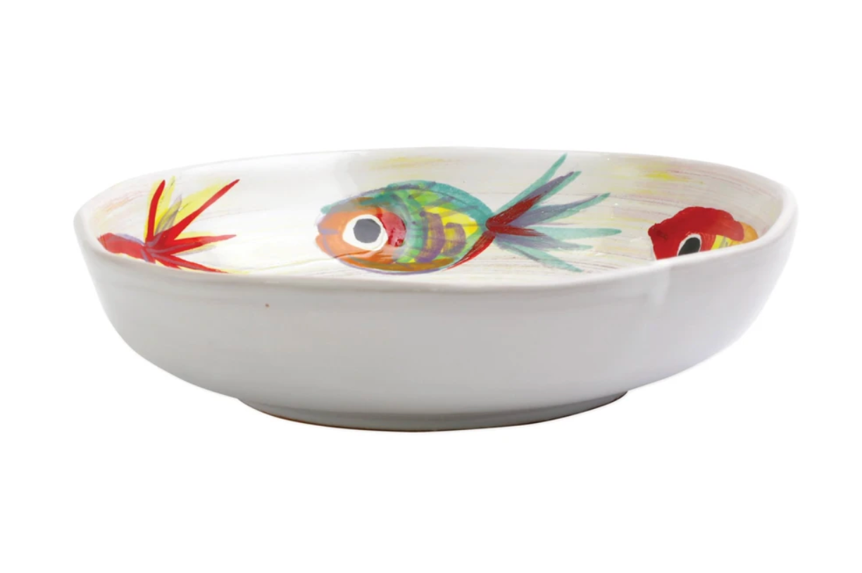 Vietri Pesci Colorati Pasta Bowl