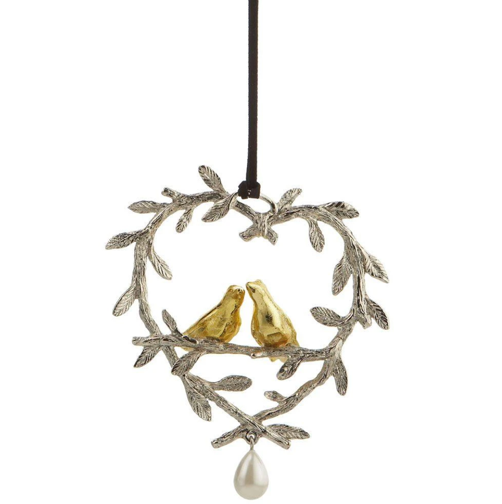 Michael Aram Ornament - Lovebirds
