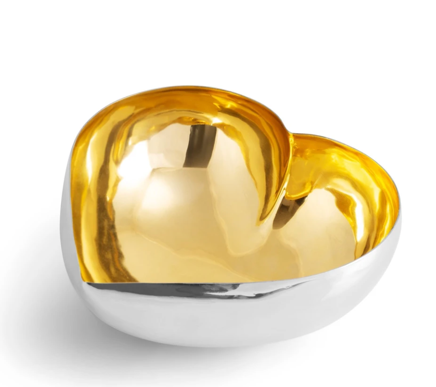 Michael Aram Heart Dish Gold - Large