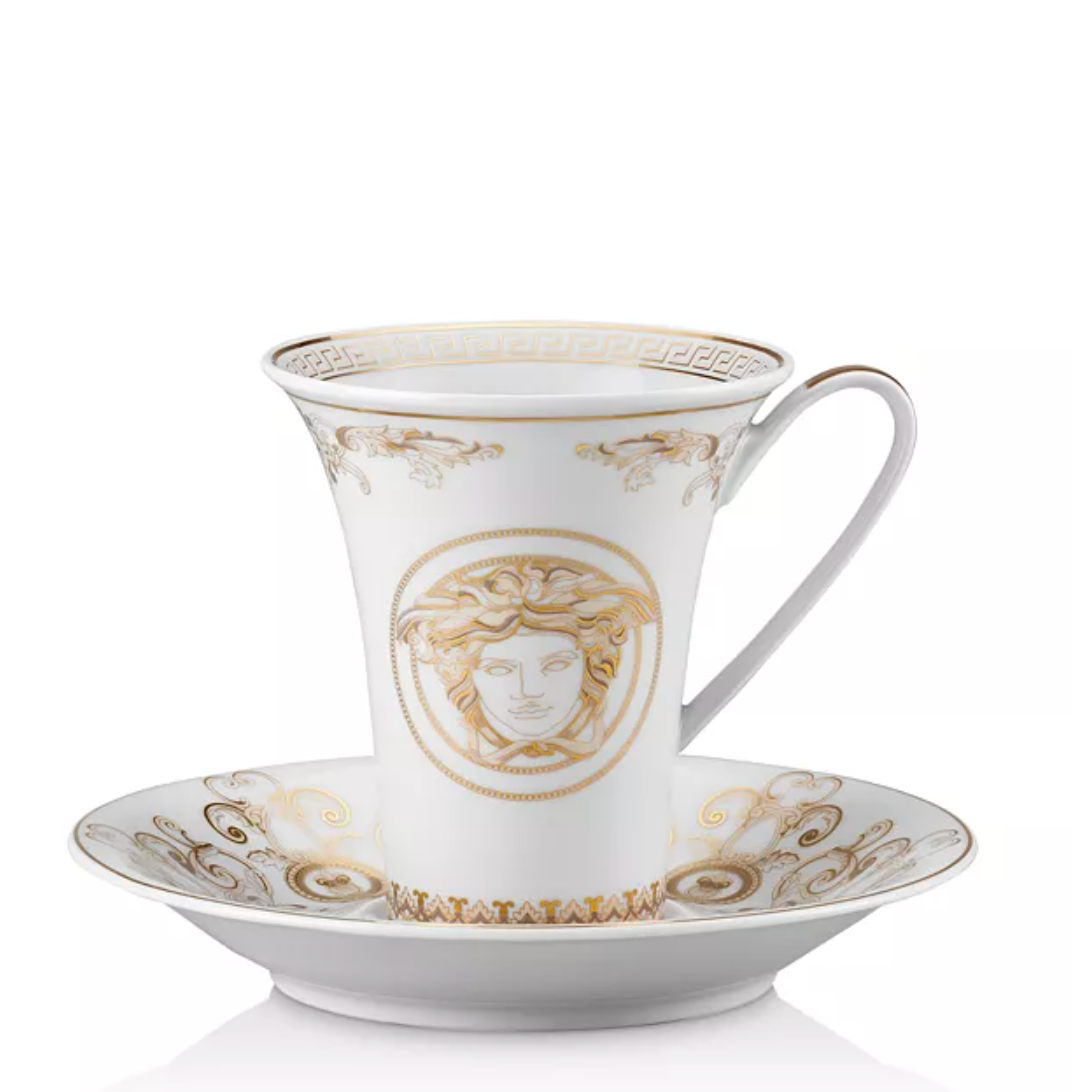 Versace Medusa Gala Tea Cup & Saucer