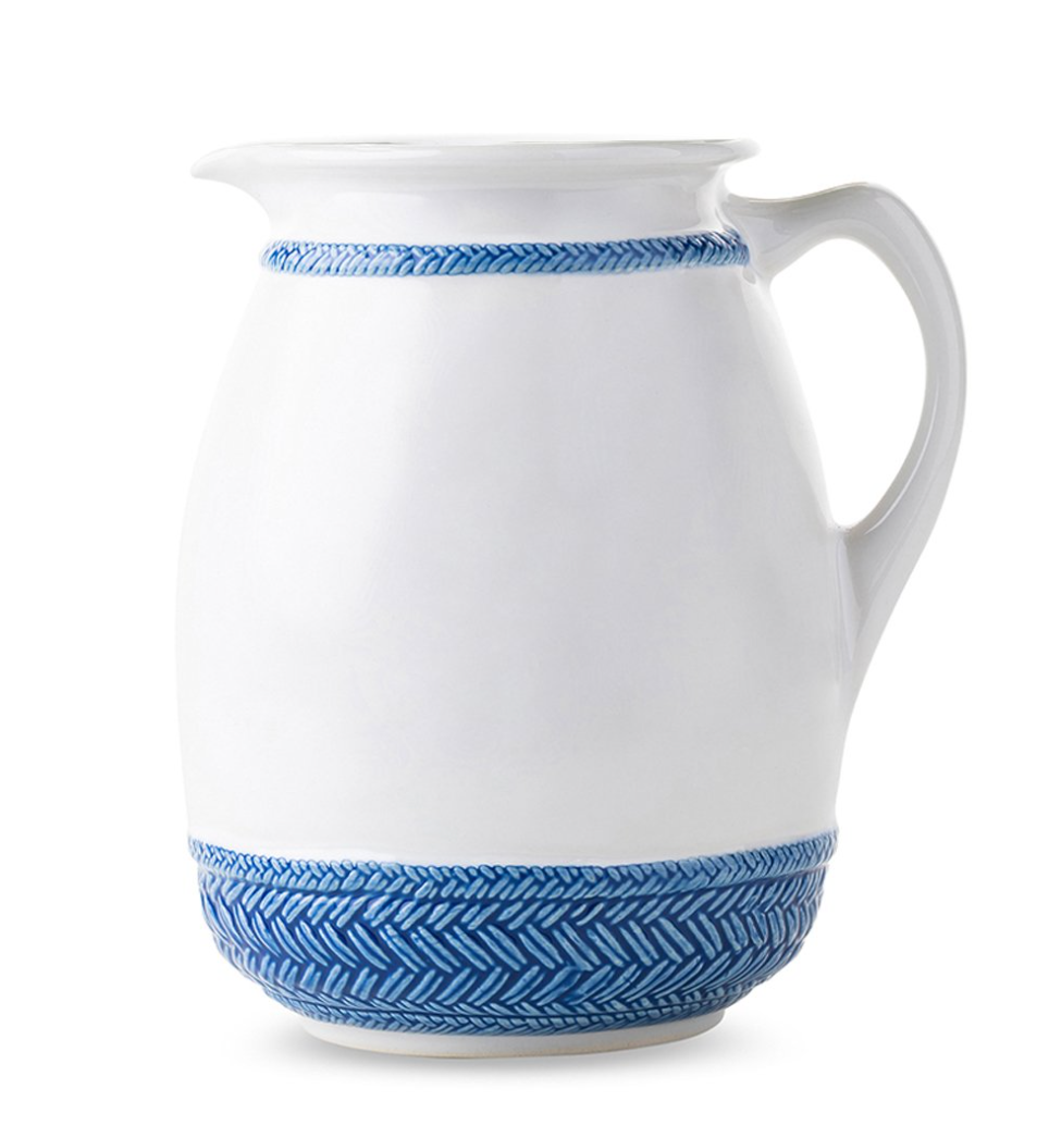 Juliska Le Panier Delft Blue Pitcher