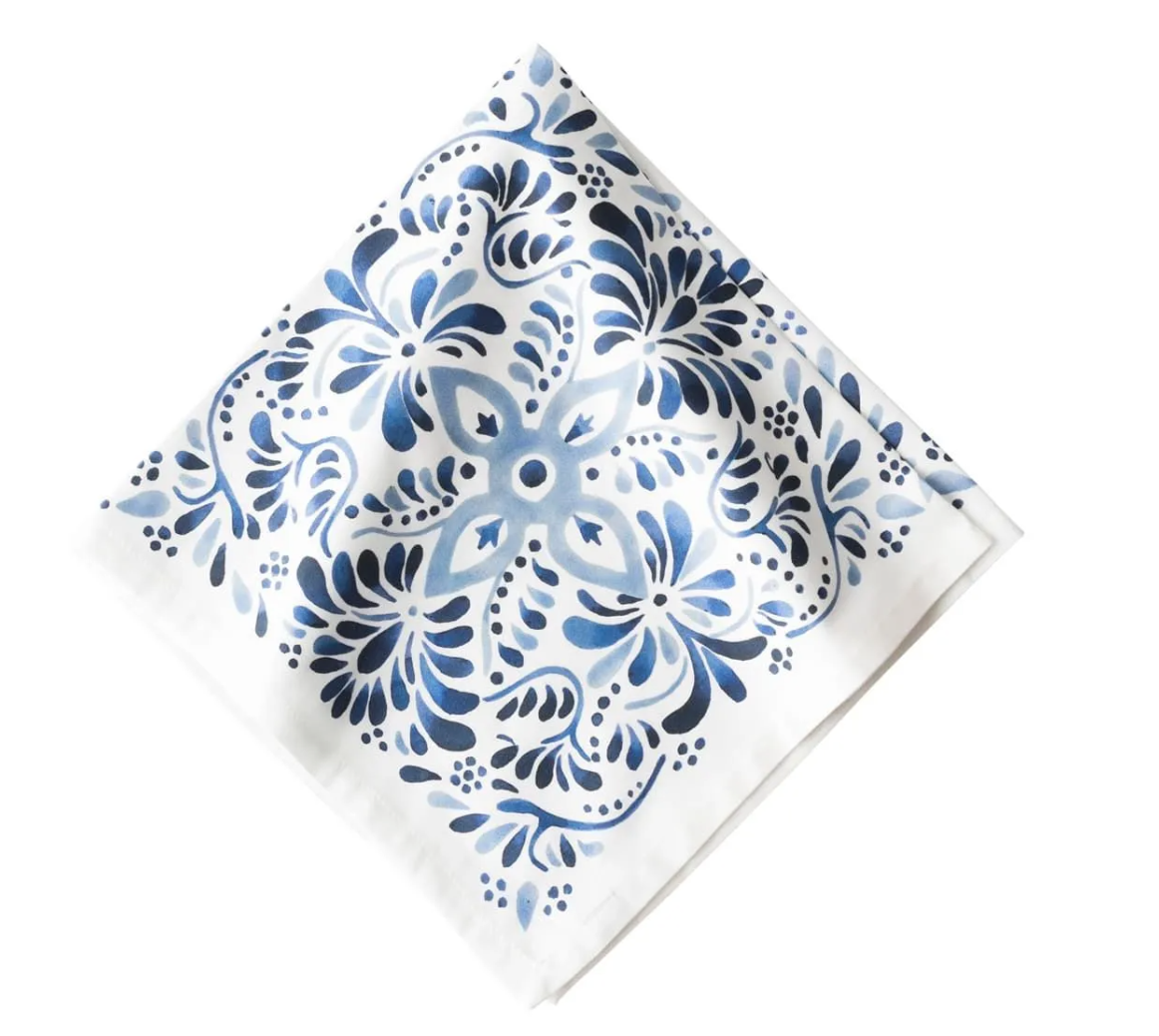 Juliska Napkin: Iberian - Indigo