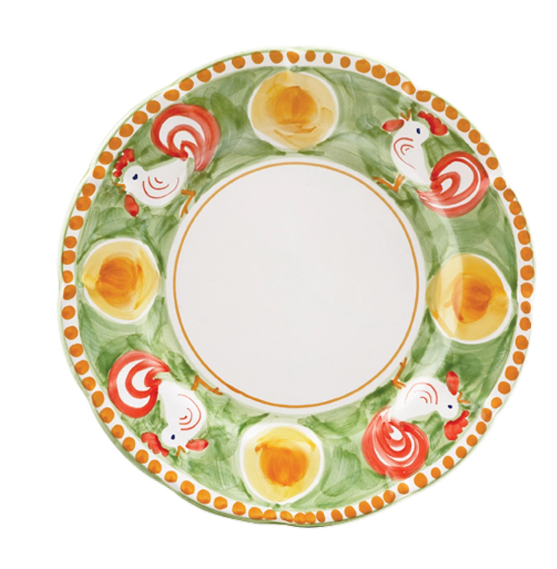 Vietri Campagna Gallina (Rooster) Service Plate/Charger